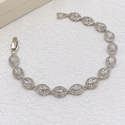 Ivory & Co Silver Prom Jewellery | Prom Bracelets*Ivory and Co Promise Cubic Zirconia Wedding Bracelet