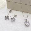 Ivory & Co Silver Prom Jewellery | Prom Jewellery Sets*Ivory and Co Rapture Crystal Bridal Jewellery Set