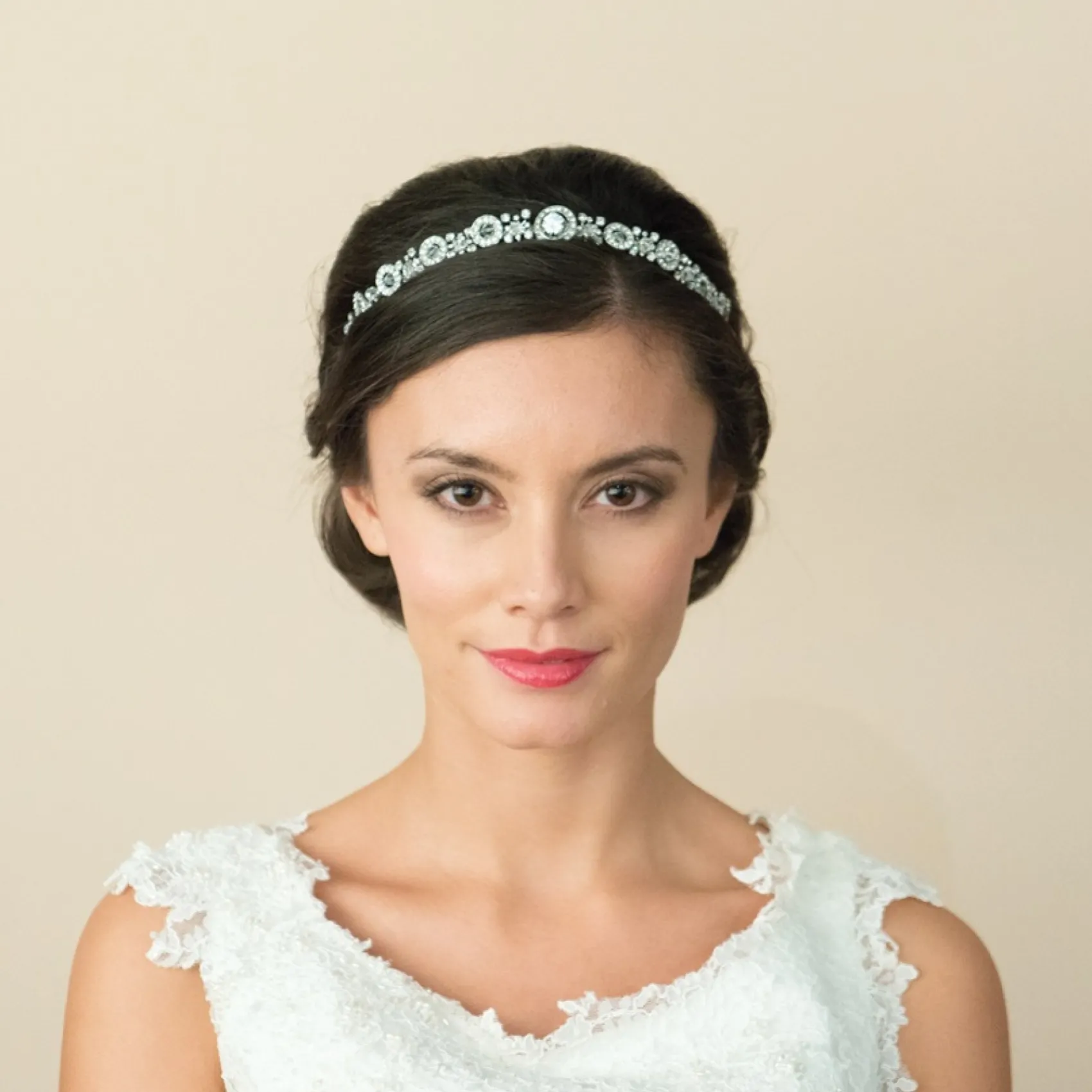 Ivory & Co Vintage Headpieces | Silver Hair Accessories*Ivory and Co Selma Art Deco Inspired Crystal Wedding Headband
