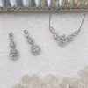 Ivory & Co Silver Prom Jewellery | Prom Jewellery Sets*Ivory and Co Sorbonne Silver Bridal Jewellery Set