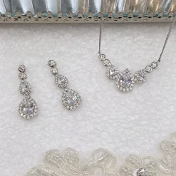 Ivory & Co Silver Prom Jewellery | Prom Jewellery Sets*Ivory and Co Sorbonne Silver Bridal Jewellery Set
