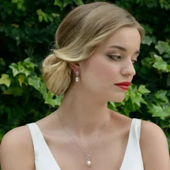 Ivory & Co Bridesmaid Gifts | Vintage Jewellery*Ivory and Co Stockholm Pearl Drop Earrings