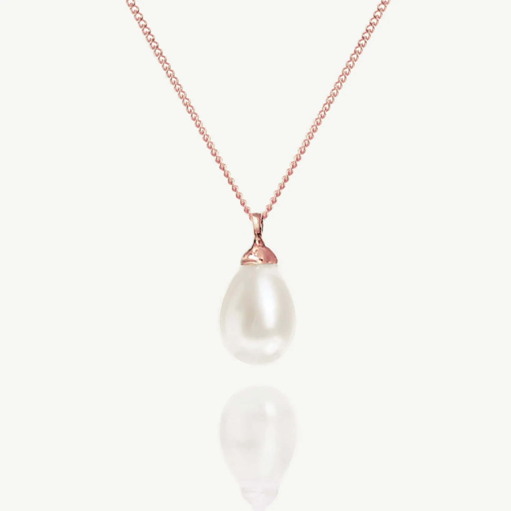 Ivory & Co Mother Of The Groom Gifts | Mother Of The Bride Gifts*Ivory and Co Westbury Rose Gold Pearl Drop Pendant