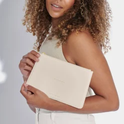 Katie Loxton Sentiment Pouches | Mother Of The Groom Gifts*'A Little Love' Sentiment Pouch White