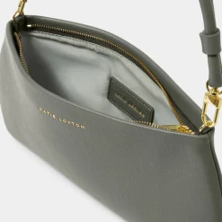 Katie Loxton Wedding Guest Bags*Asha Wristlet Bag Graphite Green