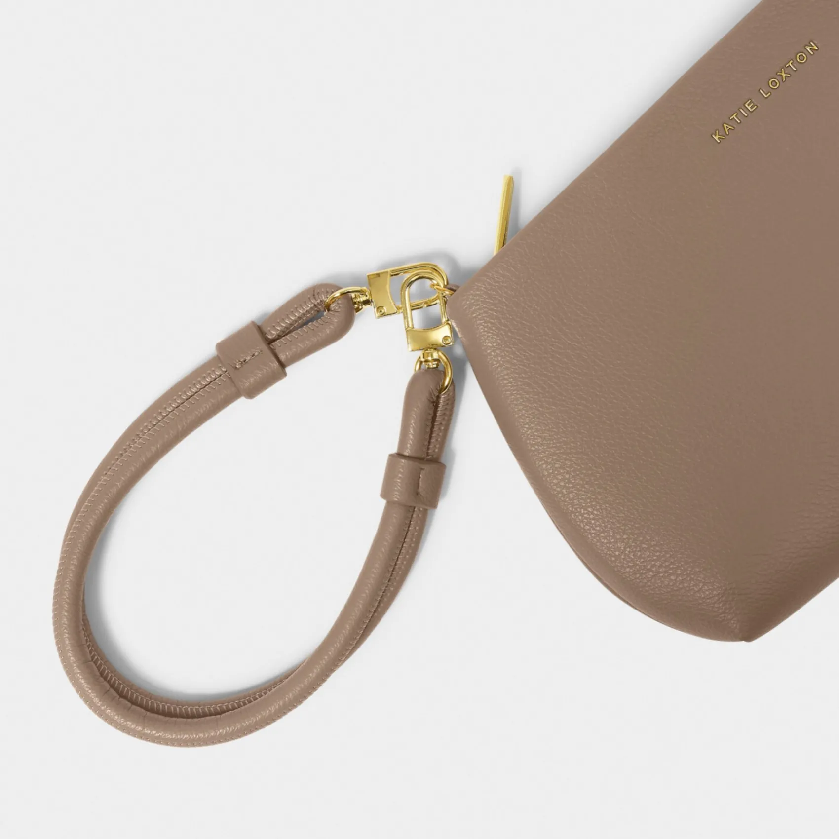 Katie Loxton Wedding Guest Bags*Asha Wristlet Bag Mocha