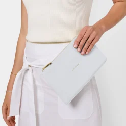 Katie Loxton Sentiment Pouches | Something Blue Gifts*'Best Mummy' Sentiment Pouch Powder Blue