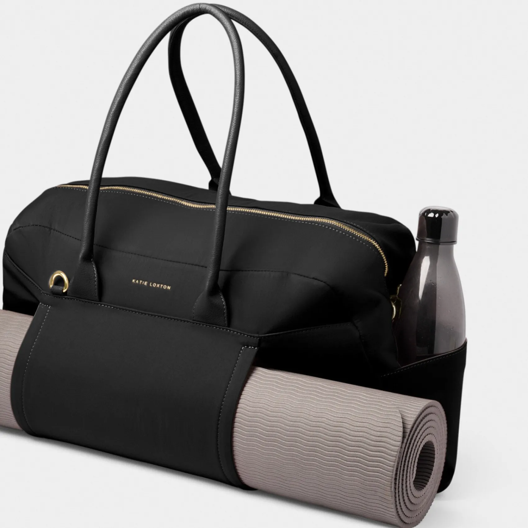 Katie Loxton Weekend Bags | Weekend Bags*Nylon-Luxe Gym Bag Black