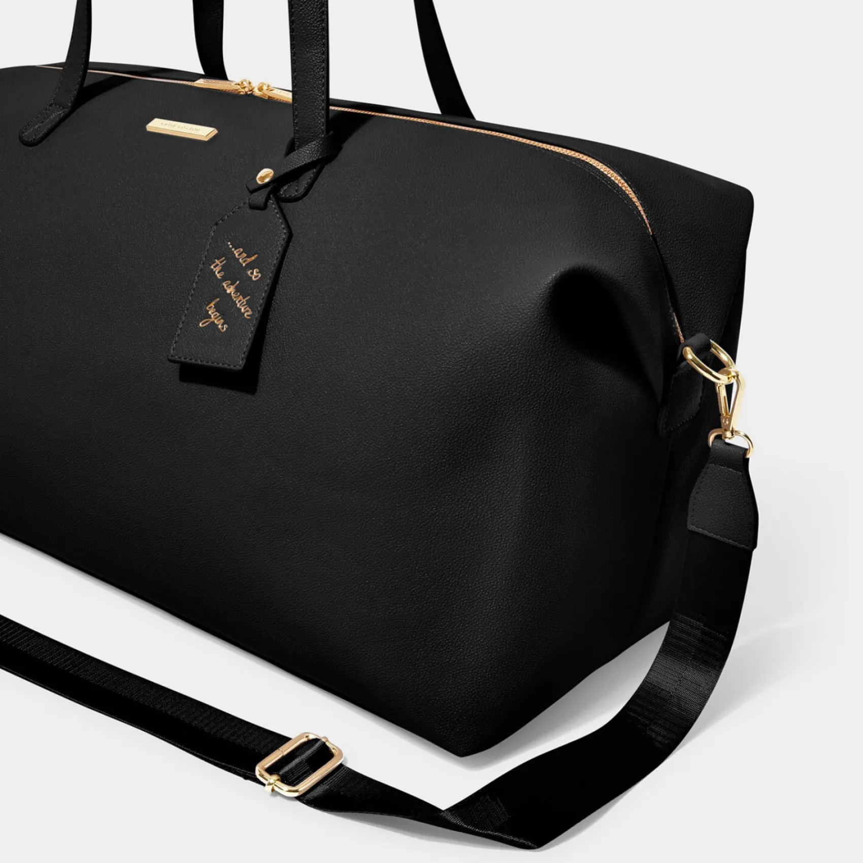 Katie Loxton Honeymoon Gifts | Bride Gifts*Weekend Holdall Duffle Bag Black