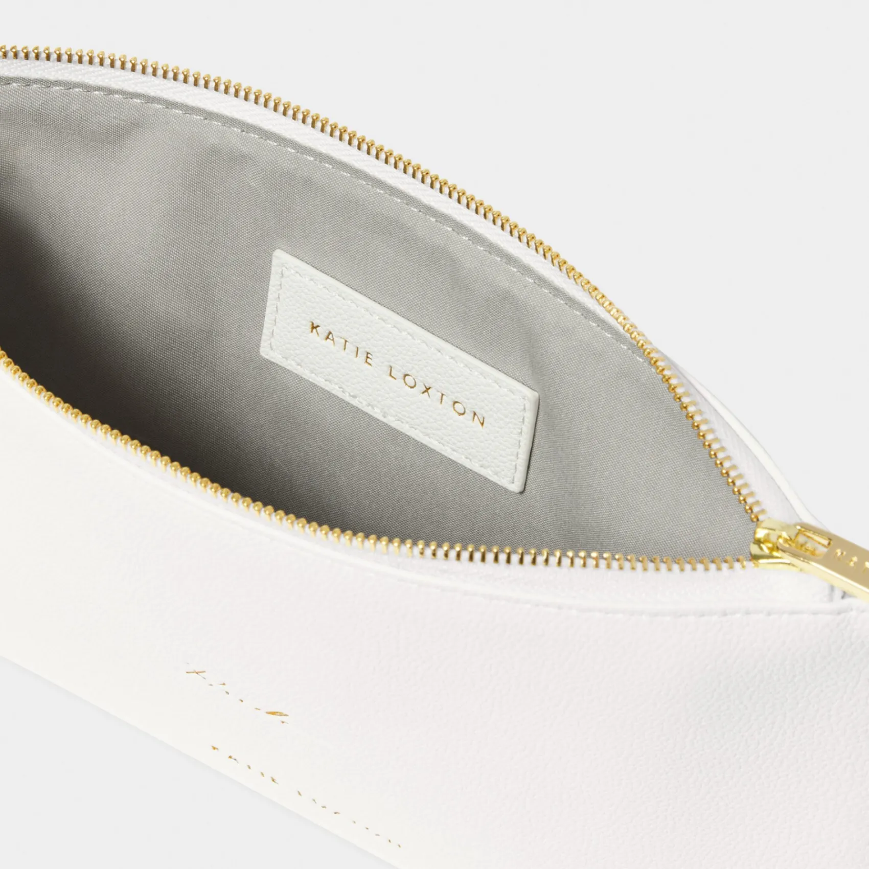 Katie Loxton Sentiment Pouches | Engagement Gifts*'Bride' Sentiment Pouch White