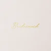 Katie Loxton Sentiment Pouches | Bridesmaid Gifts*'Bridesmaid' Sentiment Pouch Pearlescent White