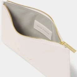 Katie Loxton Sentiment Pouches | Bridesmaid Gifts*'Bridesmaid' Sentiment Pouch Pearlescent White