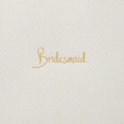 Katie Loxton Sentiment Pouches | Bridesmaid Gifts*'Bridesmaid' Perfect Pouch Silver