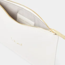 Katie Loxton Sentiment Pouches | Bridesmaid Gifts*'Bridesmaid' Perfect Pouch White