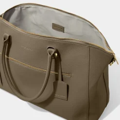 Katie Loxton Honeymoon Gifts | Bride Gifts*Chelsea Weekend Holdall Duffle Bag Mink