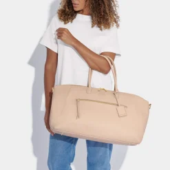 Katie Loxton Honeymoon Gifts | Bride Gifts*Chelsea Weekend Holdall Duffle Bag Nude Pink