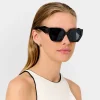 Katie Loxton Women's Sunglasses | Honeymoon Gifts*Corsica Chunky Sunglasses Black
