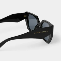 Katie Loxton Women's Sunglasses | Honeymoon Gifts*Corsica Chunky Sunglasses Black
