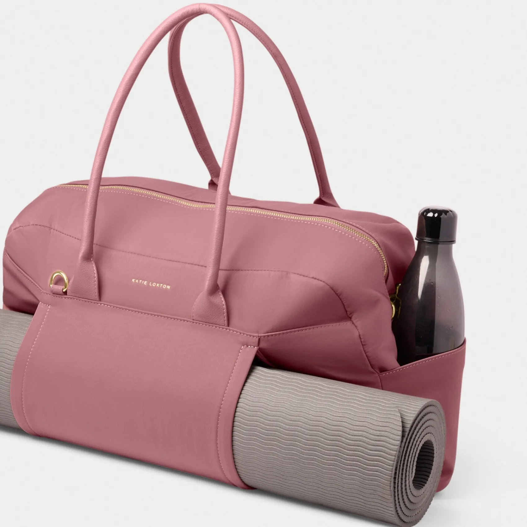 Katie Loxton Weekend Bags | Weekend Bags*Nylon-Luxe Gym Bag Deep Rose