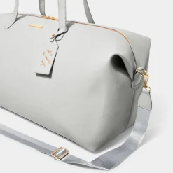 Katie Loxton Honeymoon Gifts | Bride Gifts*Weekend Holdall Duffle Bag Grey