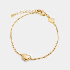 Katie Loxton Mother Of The Groom Gifts | Mother Of The Bride Gifts*'Heart of Gold' Gold Charm Bracelet
