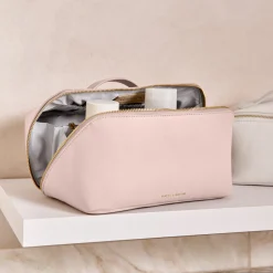 Katie Loxton Makeup & Wash Bags | Honeymoon Gifts*Large Makeup and Wash Bag Dusty Pink