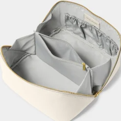 Katie Loxton Makeup & Wash Bags | Honeymoon Gifts*Large Makeup and Wash Bag Off White