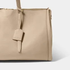 Katie Loxton Mother Of The Groom Gifts | Mother Of The Bride Gifts*Fold Out Garment Weekend Bag Light Taupe