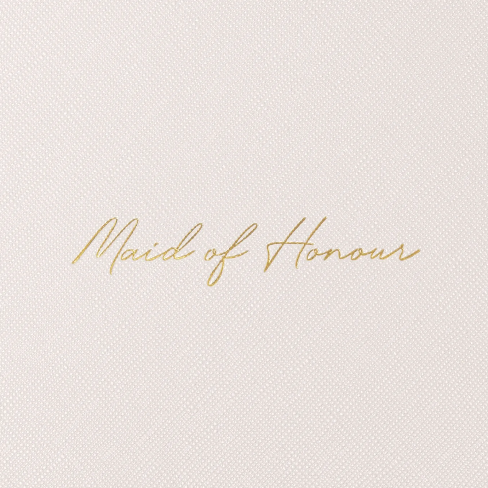 Katie Loxton Sentiment Pouches | Bridesmaid Gifts*'Maid of Honour' Sentiment Pouch Pearlescent White