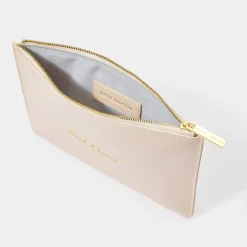 Katie Loxton Sentiment Pouches | Bridesmaid Gifts*'Maid of Honour' Perfect Pouch Blossom Pink