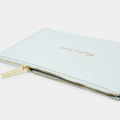 Katie Loxton Sentiment Pouches | Something Blue Gifts*'Maid of Honour' Perfect Pouch Powder Blue