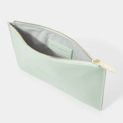Katie Loxton Sentiment Pouches | Bridesmaid Gifts*'Maid of Honour' Perfect Pouch Sage Green