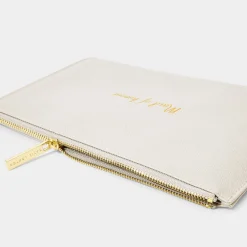 Katie Loxton Sentiment Pouches | Bridesmaid Gifts*'Maid of Honour' Perfect Pouch Dove Grey