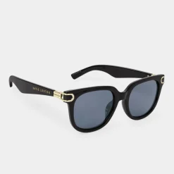 Katie Loxton Women's Sunglasses | Honeymoon Gifts*Manhattan and Gold Sunglasses Black