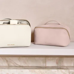 Katie Loxton Makeup & Wash Bags | Honeymoon Gifts*Medium Makeup and Wash Bag Dusty Pink