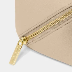 Katie Loxton Makeup & Wash Bags | Honeymoon Gifts*Medium Makeup and Wash Bag Light Taupe