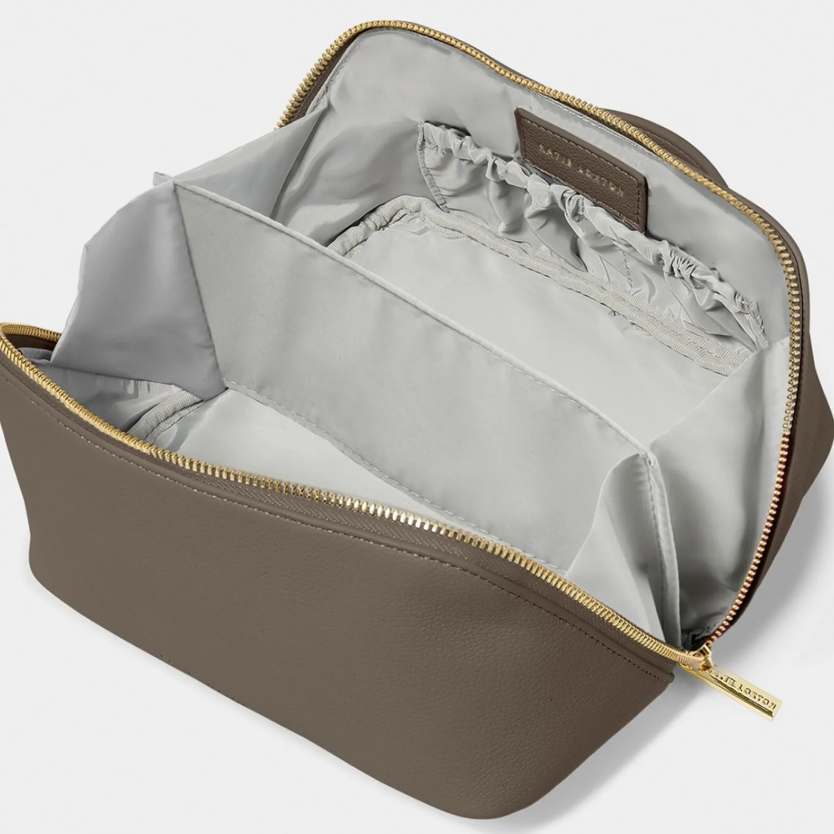 Katie Loxton Makeup & Wash Bags | Honeymoon Gifts*Medium Mink Makeup and Wash Bag Mink Brown