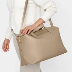 Katie Loxton Honeymoon Gifts | Weekend Bags*Milan Cabin Bag Light Taupe