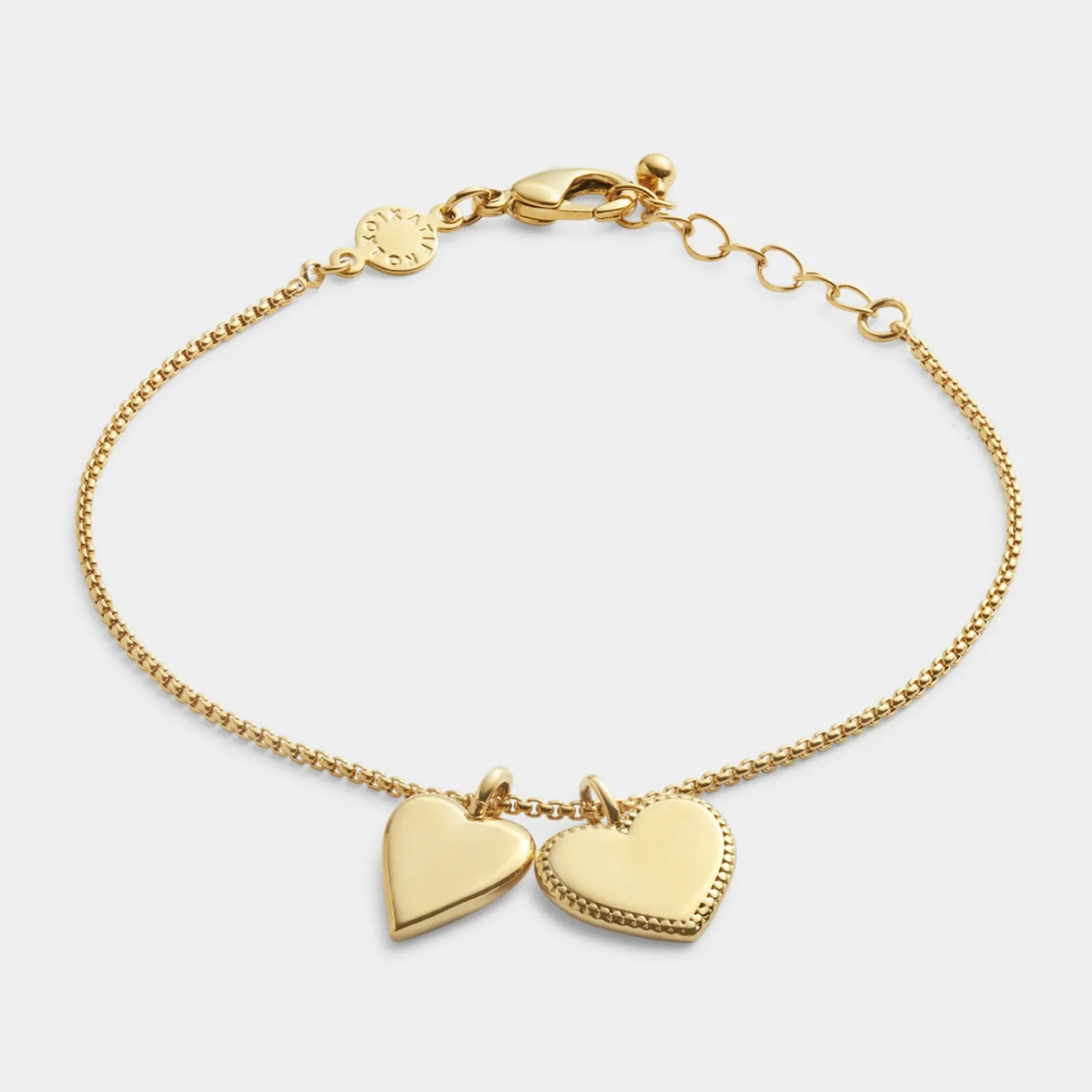 Katie Loxton Engagement Gifts | Bride Gifts*'Miss to Mrs' Gold Bridal Charm Bracelet