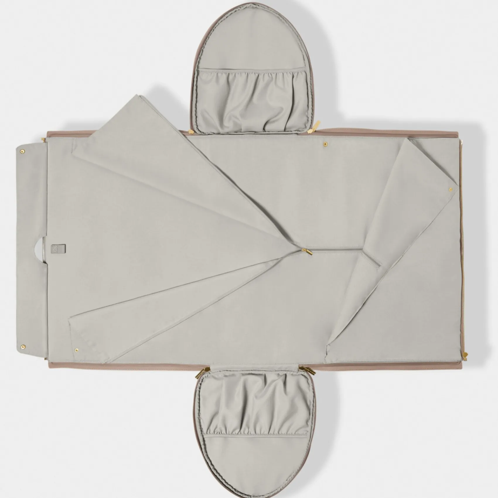 Katie Loxton Mother Of The Groom Gifts | Mother Of The Bride Gifts*Mocha Fold Out Garment Weekend Bag Mocha