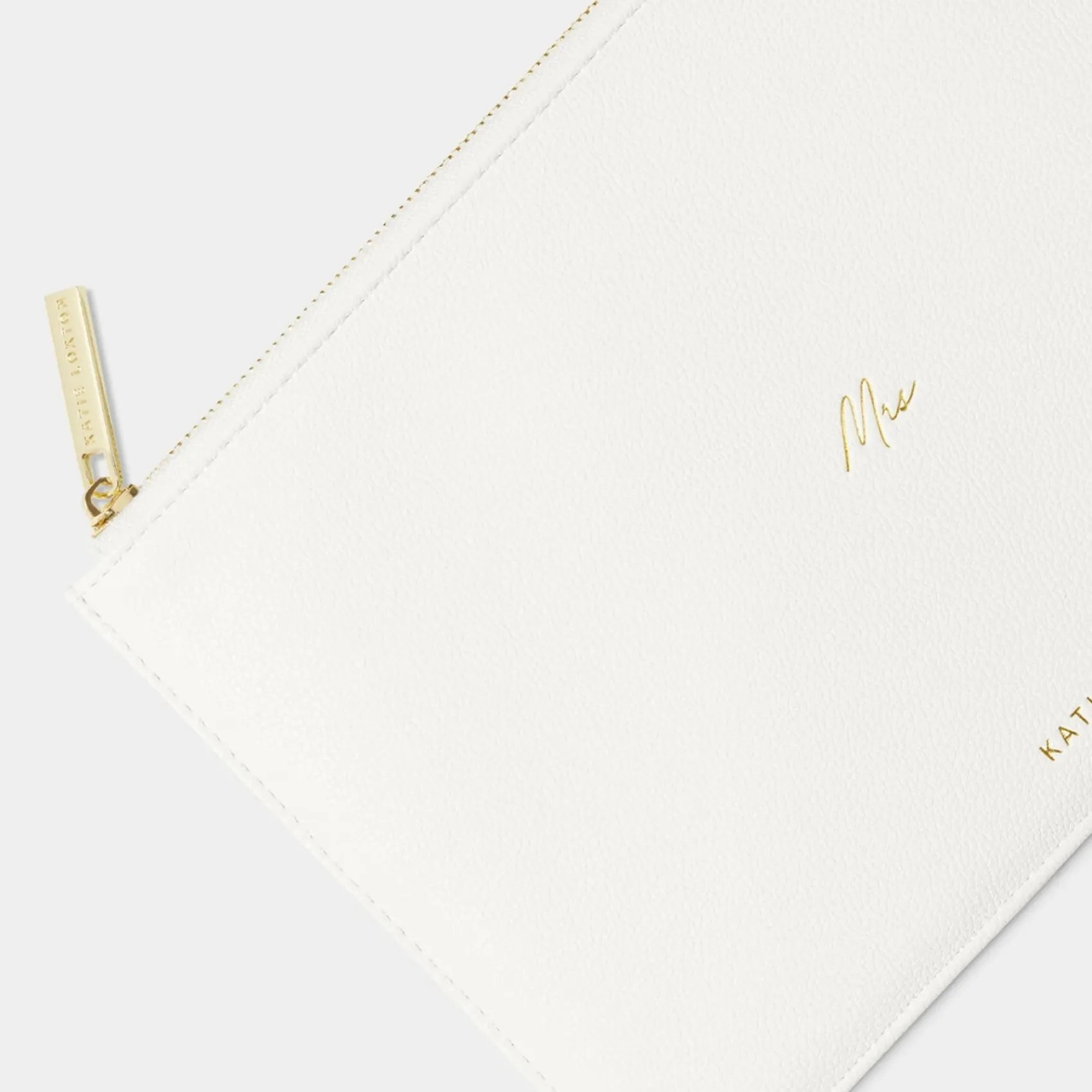 Katie Loxton Sentiment Pouches | Honeymoon Gifts*'Mrs' Sentiment Pouch White