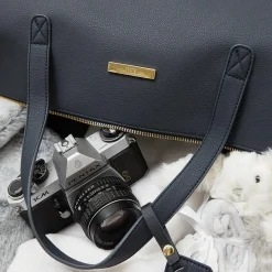 Katie Loxton Honeymoon Gifts | Bride Gifts*Weekend Holdall Duffle Bag Navy