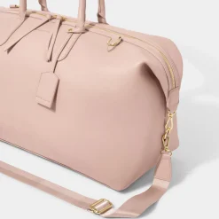 Katie Loxton Honeymoon Gifts | Bride Gifts*Oxford Weekend Holdall Duffle Bag Dusty Pink