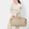 Katie Loxton Honeymoon Gifts | Bride Gifts*Oxford Weekend Holdall Duffle Bag Light Taupe