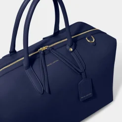 Katie Loxton Honeymoon Gifts | Bride Gifts*Oxford Weekend Holdall Duffle Bag Midnight Blue