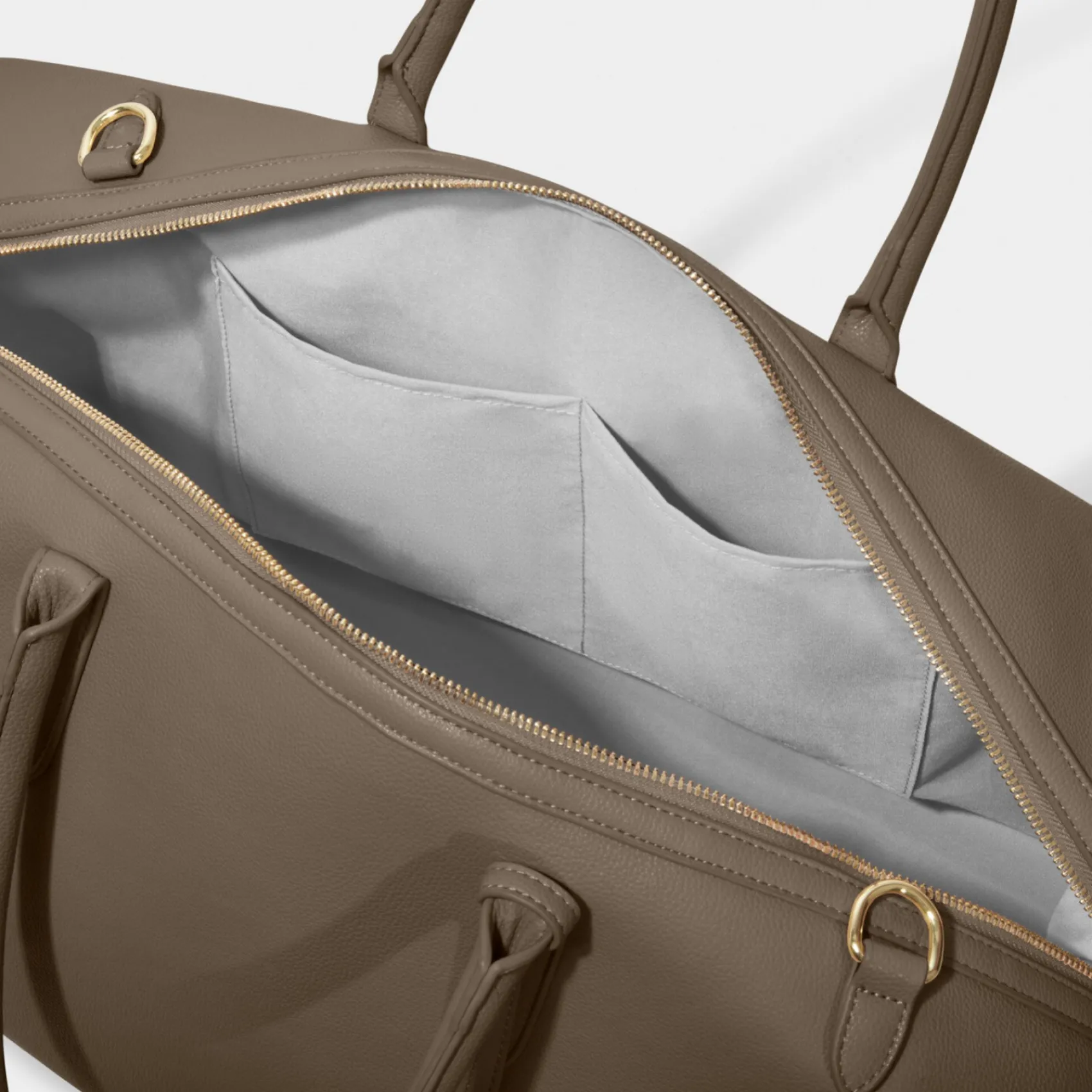 Katie Loxton Honeymoon Gifts | Bride Gifts*Oxford Weekend Holdall Duffle Bag Mink