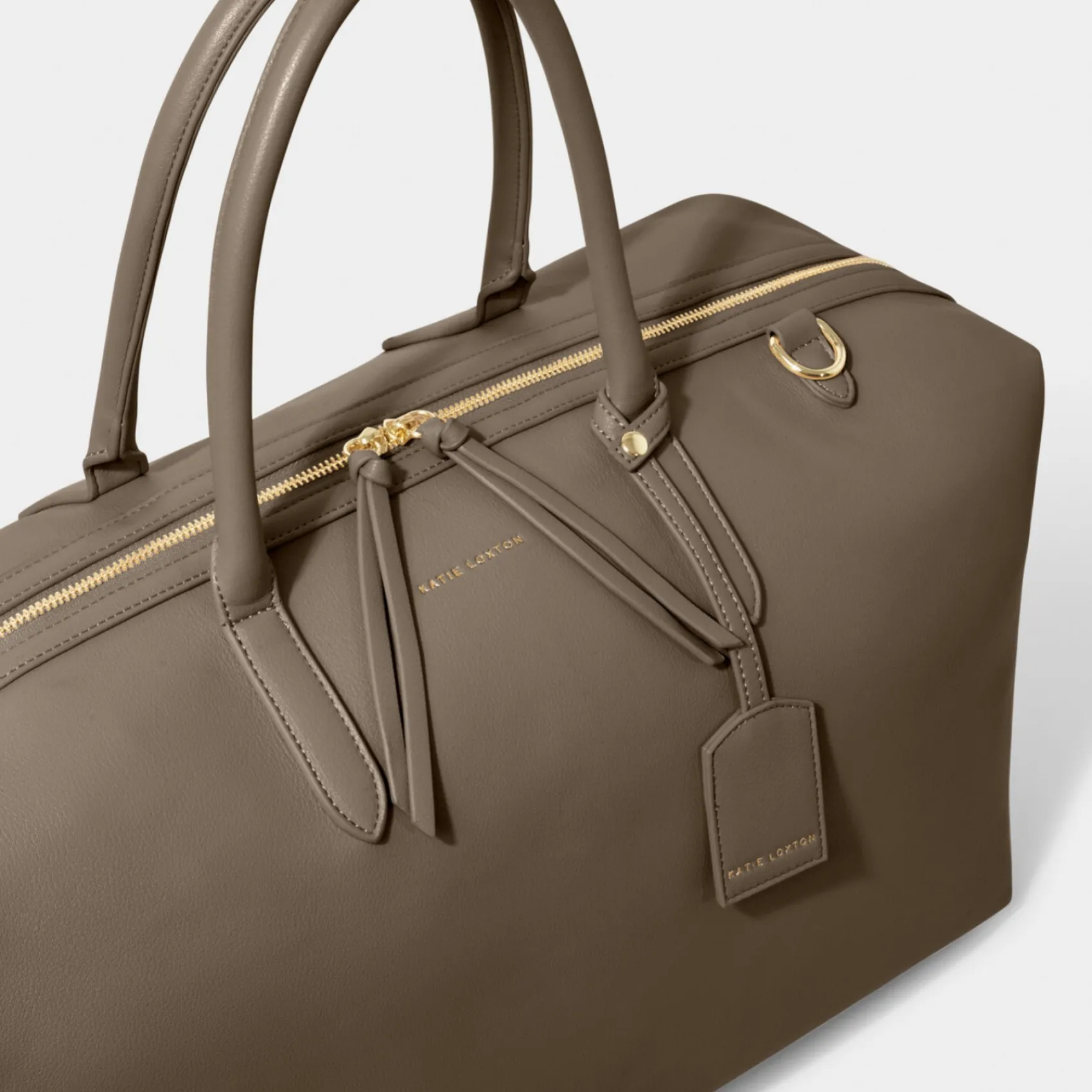 Katie Loxton Honeymoon Gifts | Bride Gifts*Oxford Weekend Holdall Duffle Bag Mink