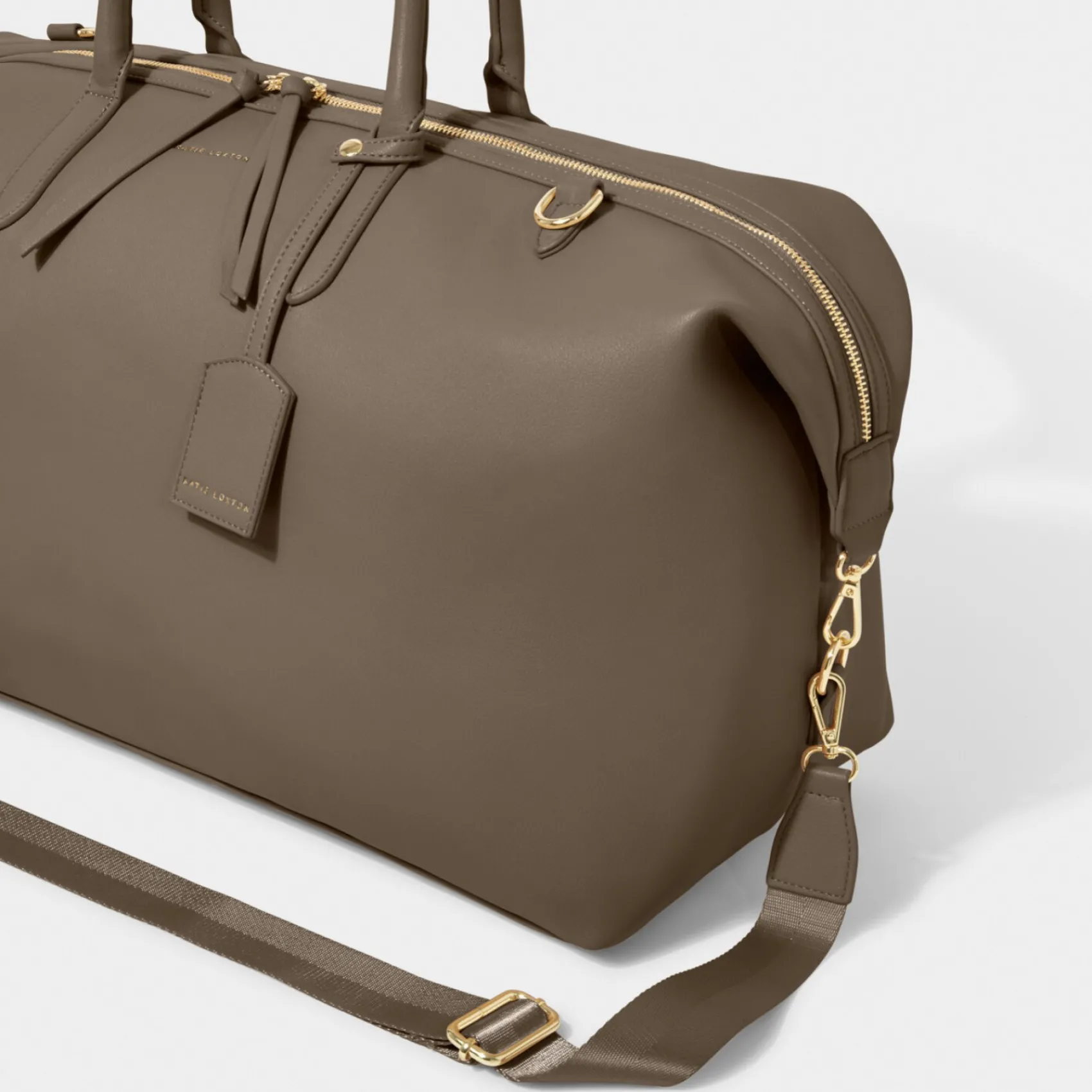 Katie Loxton Honeymoon Gifts | Bride Gifts*Oxford Weekend Holdall Duffle Bag Mink