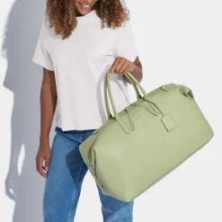 Katie Loxton Honeymoon Gifts | Bride Gifts*Oxford Weekend Holdall Duffle Bag Soft Sage