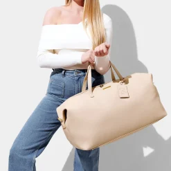 Katie Loxton Honeymoon Gifts | Bride Gifts*Weekend Holdall Duffle Bag Pale Pink